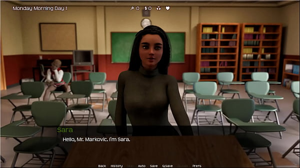 Teachers Pets lovely porn game  