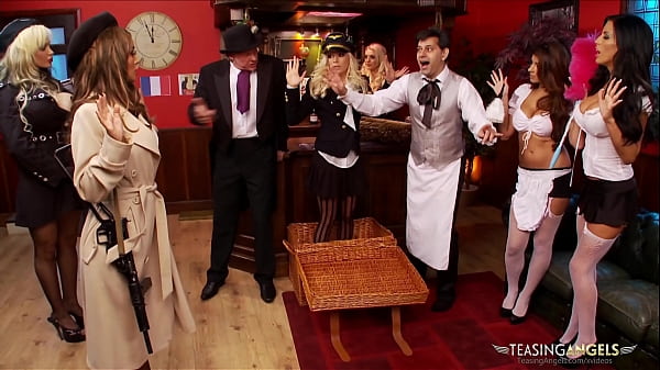 One long cock can't please these horny chicks anymore  