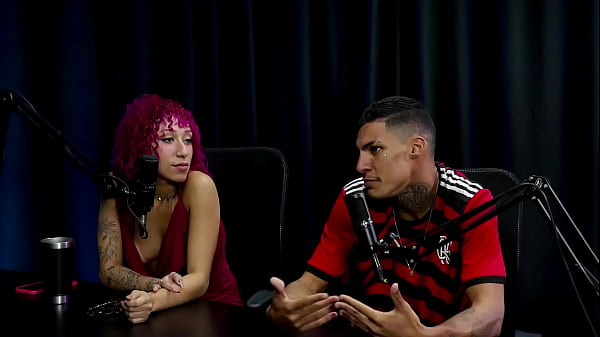 Pau pequeno &eacute; ruim at&eacute; pra chupar, no porn&ocirc; as pessoas tem que chegar preparadas, e prefere gravar na produtora - Tiffany Carioca & Gabriel Rios (WATCH ON: SHEER/RED)