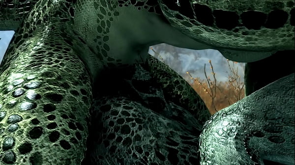 Argonian guy cums inside lizard twink