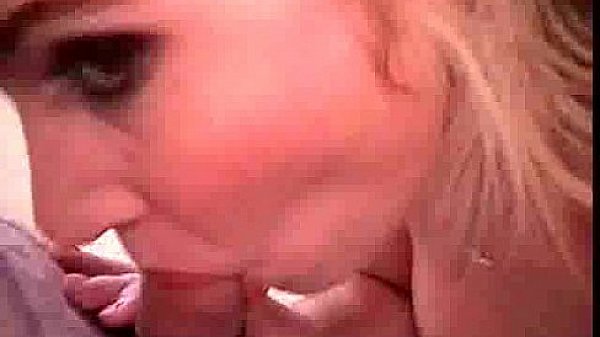 Buxom blonde fucking and swallowing  