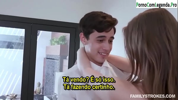 Menina gata ensina meio irm&atilde;o a transar - Legendado PT-BR