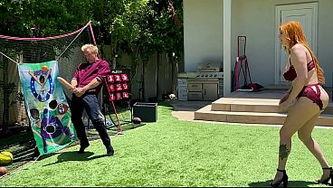 Big Booty Milf Plays Dick Ball