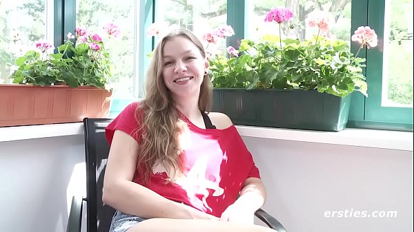 Amateur Brunette Playing with Shaved Pussy