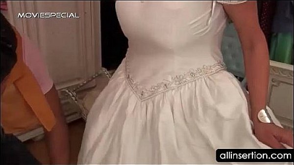 Blonde temptress tit fucks large dildo in close-up