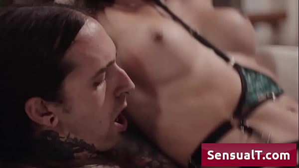 Watch this beautiful and horny big tit tranny hottie getting her juicy booty banged deep and rough 