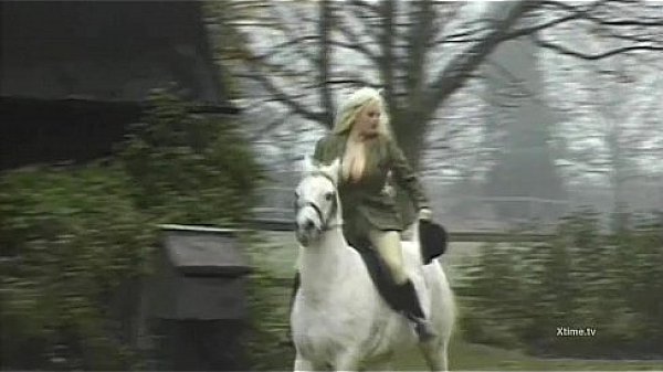 Dirty wild sex in a barn for naughty farm girls