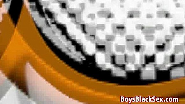 Blacks On Boys - Interracial Gay Hardcore Bareback Fuck Video 23