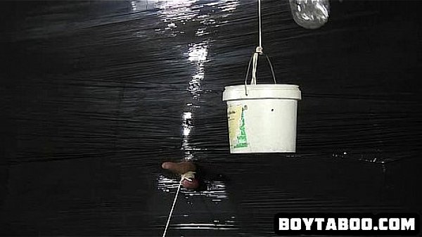 Guy enduring some b. cock and ball