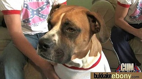 Busty black babe bubble bath group cocksuck! 23