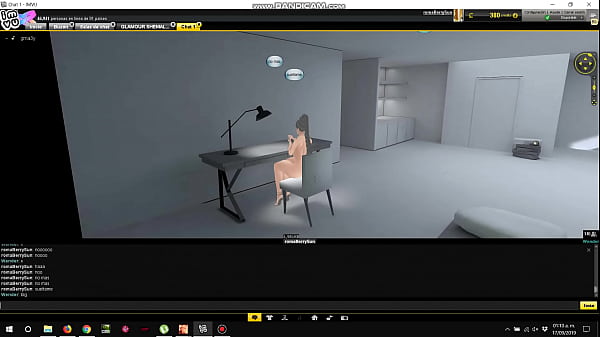 el cogedor se empe&ntilde;a em pre&ntilde;ar a romy y para someterla la golpea