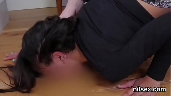 Fierce joy girl gets her fuckholes opened and deeply poked