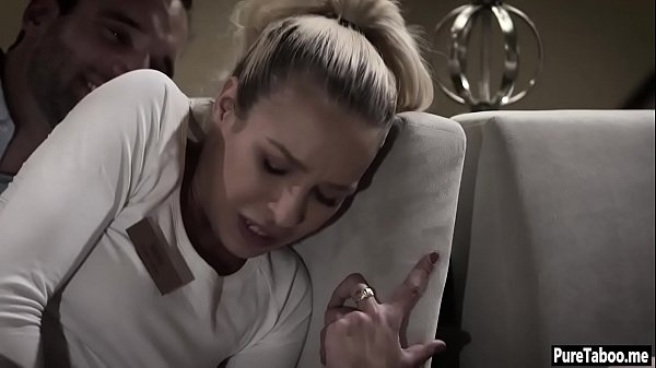 Nasty driver stranger fucks a two petite girls in wet young pussies