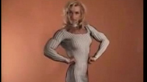 dress female and bodybuilder flex striped ----&raquo;  