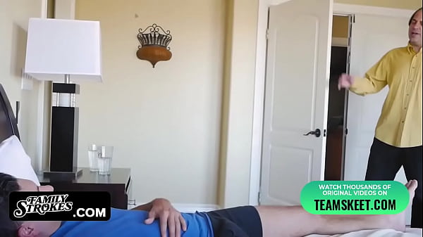 Hot milf Christie Stevens suck stepsons thick cock 