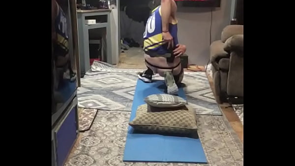 Watching man cum inside my stepmom in camper