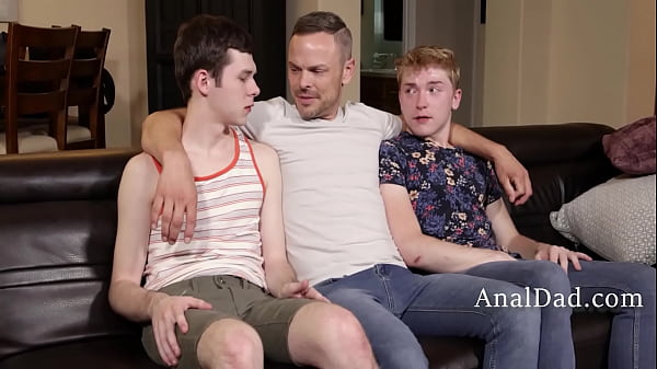Stepdad Loves To Watch Both The Stepsons Getting Handsy 