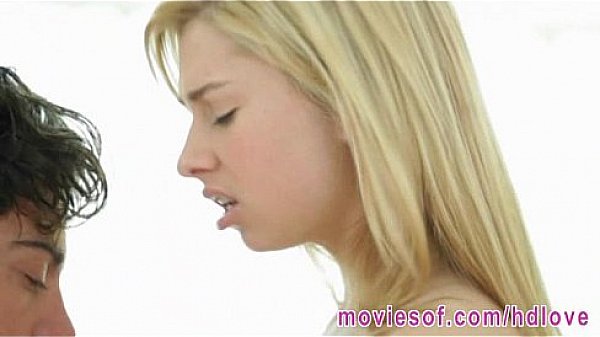 Blonde hottie Molly Bennette railed deep in sideways position