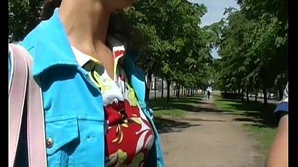 burning brunette sucks for all to see