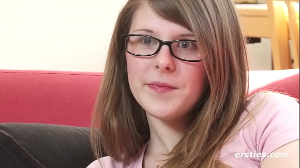 Ersties: Amateur Brunette Massages Herself As She Gets Ready To Masturbate  