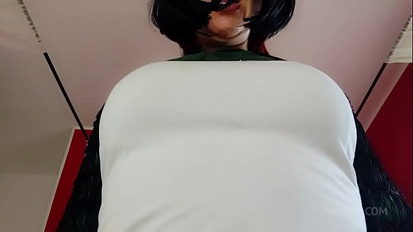 i'll devoure you with these big theets (Chantal as a GIantess)  