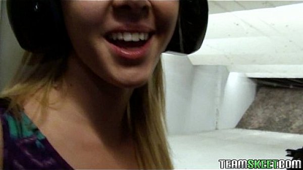 POVLife Sexy Petite blonde teen Elizabeth Bentley fucked POV