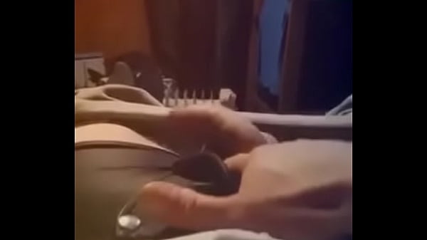 Jacking on bus in bed at home  