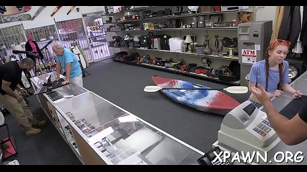 Hotty is doing sex in shop