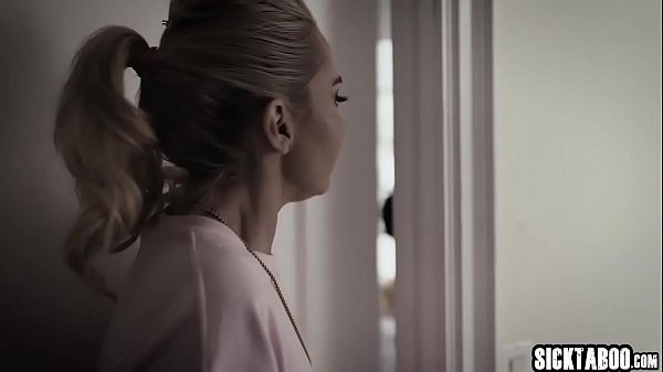 Horny stepdaughter banged by a stepdad in threesome