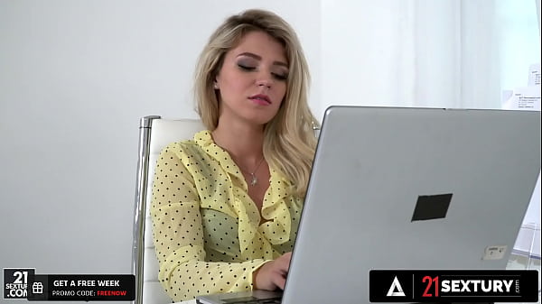 Mary Kalisy brings Raul Costa into her office to have a talk with him. He takes out his cock and she begins to please him. They fuck until he cums all over her face.  