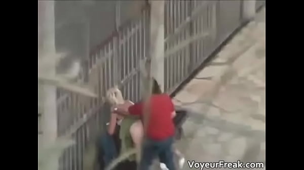 Nasty blonde hoe blows stiff cock