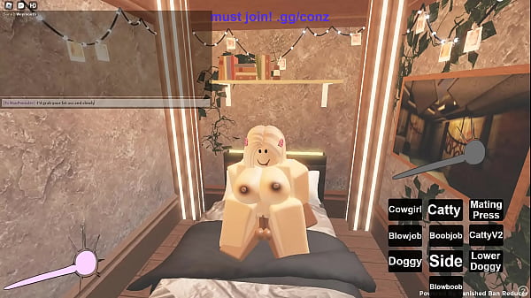 Roblox white blonde slut getting pounded by daddy's BBC 