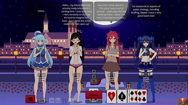 Strip Poker with Aqua, Mari & Noire Gets Out of Hand&mdash;Ends in a Heated Show