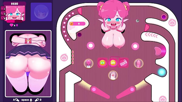 【Hentai Game Play】Elf Girl Pinball  