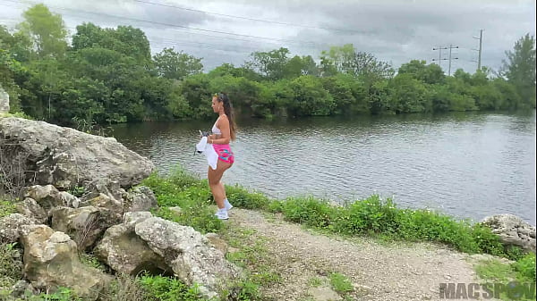 Public Rough Sex with Kelsi Monroe and J Mac in Hot POV Content  