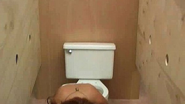 Amazing dick blowjob through a gloryhole 7  