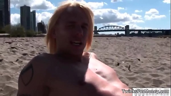Cute blonde gay guy gets naked gay boys  