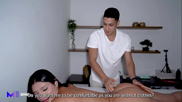 Erotic massage ends with a hard fuck - Max Betancur and Salom&eacute; Gil  