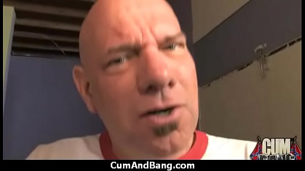 Black sluts mouth used by group of white cocks 19