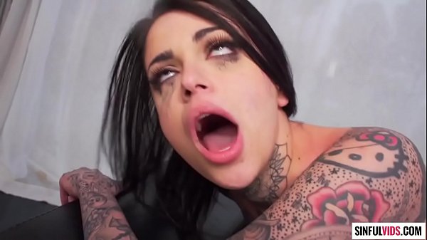 Leigh Raven has her pussy fingered, slapped and banged hard in Axel Braun's Inked 3 - Scene 3