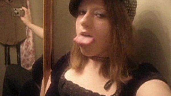 Angelas long delicious tongue