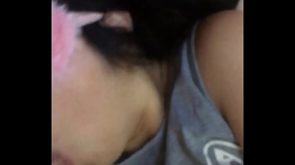 Cheating girlfriend blowing ex-boyfriend