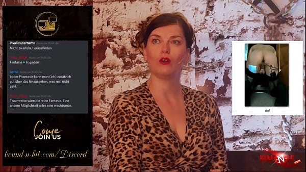 Feminisierung, Sissypr&auml;sentation - BoundNHit Discord Stream #6 mit Domina Lady Julina