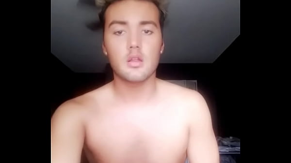 22 yr old jerking his cock  
