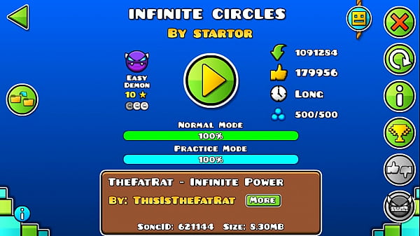 Infinite Circles 98% FAIL