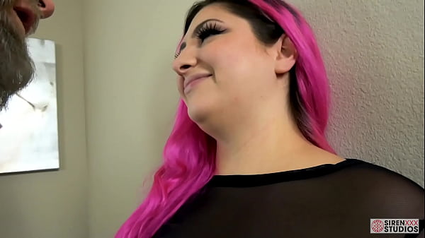 Young BBW Fucked by Man with Tattoos