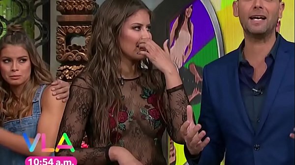 Vanessa Claudio Pezon marcado / descuido en tv