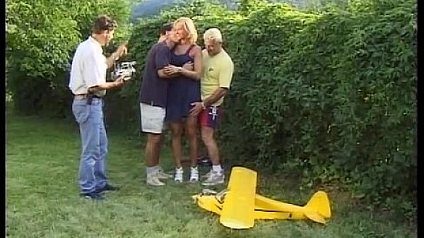 Triple Penetration for a young Prostitute