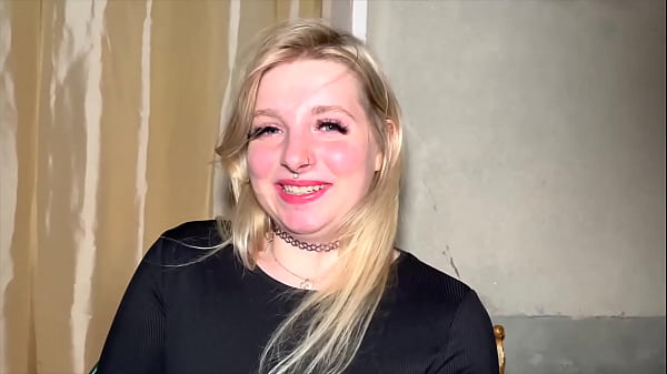 Real French Blonde Amateur First Threesome