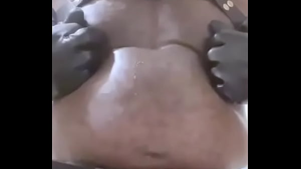 Leather Harness & Latex BBC Cock Sleeve Edge & Cum  